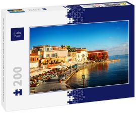 Lais Puzzle - Bucht von Chania an sonnigem Sommertag, Kreta Griechenland, getönt - 200 Teile