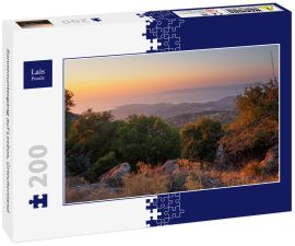 Lais Puzzle - Sonnenuntergang auf Lesbos, Griechenland - 200 Teile