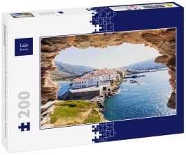 Lais Puzzle - Schöne Aussicht auf Chora, die Hauptstadt der Insel Andros, Kykladen, Griechenland - 200 Teile
