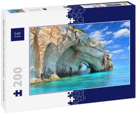 Lais Puzzle - Blaue Höhlen auf der Insel Zakynthos - Griechenland - 200 Teile