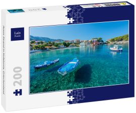 Lais Puzzle - Assos Strand in Kefalonia, Griechenland - 200 Teile
