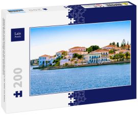 Lais Puzzle - Gebäude der Insel Spetses im Saronischen Golf in der Nähe von Athen. Ideales Reiseziel für ruhige Ferien. Griechenland - 200 Teile