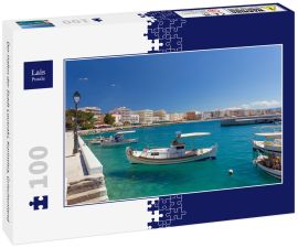 Lais Puzzle - Der Hafen der Stadt Loutraki, Korinthia, Griechenland - 100 Teile