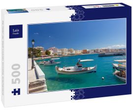 Lais Puzzle - Der Hafen der Stadt Loutraki, Korinthia, Griechenland - 500 Teile