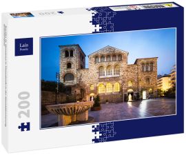Lais Puzzle - Basilika St. Demetrius in Thessaloniki in der Abenddämmerung, Griechenland - 200 Teile