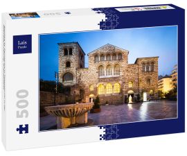 Lais Puzzle - Basilika St. Demetrius in Thessaloniki in der Abenddämmerung, Griechenland - 500 Teile