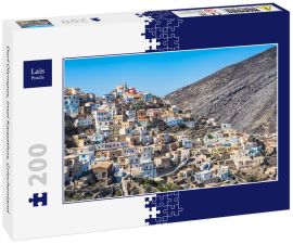 Lais Puzzle - Dorf Olympos, Insel Karpathos, Griechenland - 200 Teile