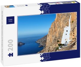 Lais Puzzle - Das Kloster von Hozoviotissa auf Amorgos, Griechenland - 200 Teile