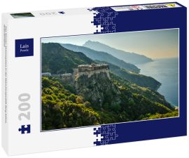 Lais Puzzle - Das Kloster Simonopetra in der Mönchsrepublik Berg Athos, Griechenland - 200 Teile