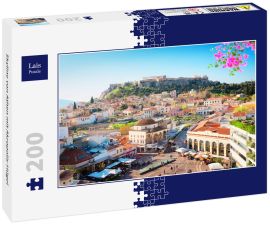 Lais Puzzle - Skyline von Athen mit Akropolis-Hügel - 200 Teile