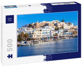 Lais Puzzle - Hafen in Naxos, Griechenland - 500 Teile