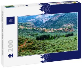 Lais Puzzle - Tal von Amfissa, ist eine Stadt in Phokis, Griechenland, Teil der Gemeinde Delphi - 200 Teile