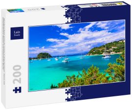 Lais Puzzle - Wunderschöne Ionische Inseln in Griechenland - Paxos mit türkisfarbenem Wasser und malerischer Bucht - 200 Teile