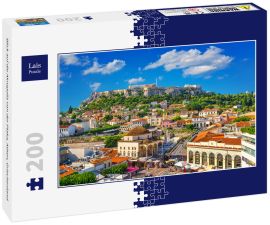 Lais Puzzle - Blick auf die Akropolis von der Plaka, Athen, Griechenland - 200 Teile