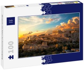 Lais Puzzle - Akropolis von Athen bei Sonnenuntergang - 100 Teile