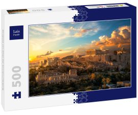 Lais Puzzle - Akropolis von Athen bei Sonnenuntergang - 500 Teile