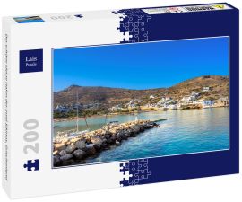 Lais Puzzle - Der schöne kleine Hafen der Insel Sikinos, Griechenland - 200 Teile