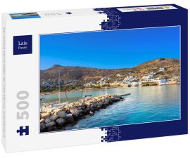 Lais Puzzle - Der schöne kleine Hafen der Insel Sikinos, Griechenland - 500 Teile