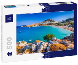 Lais Puzzle - Lindos, Akropolis auf Rhodos, Griechenland - 500 Teile