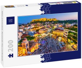 Lais Puzzle - Athen, Griechenland - Monastiraki-Platz und Akropolis - 200 Teile