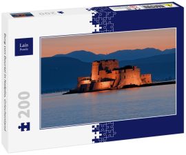 Lais Puzzle - Burg von Bourtzi in Nafplio, Griechenland - 200 Teile