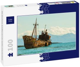 Lais Puzzle - Das berühmte Schiffswrack bei Gythio Griechenland - 100 Teile