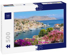 Lais Puzzle - Stadtbild von Symi, Dodekanes-Inseln, Griechenland - 500 Teile