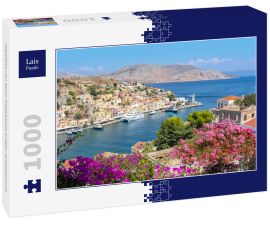 Lais Puzzle - Stadtbild von Symi, Dodekanes-Inseln, Griechenland - 1.000 Teile