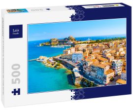 Lais Puzzle - Panoramablick auf Kerkyra, Hauptstadt der Insel Korfu, Griechenland - 500 Teile