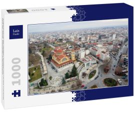 Lais Puzzle - Luftaufnahme des Heiligen Achilios von Larissa und eines Teils der Stadt, Thessalien Griechenland - 1.000 Teile