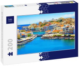 Lais Puzzle - Agios Nikolaos und Voulismeni-See auf der Insel Kreta, Griechenland - 200 Teile