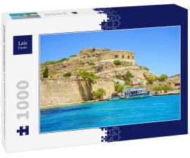 Lais Puzzle - Die Insel Spinalonga ist eine beliebte Touristenattraktion auf Kreta, Griechenland - 1.000 Teile