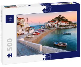 Lais Puzzle - Das malerische Dorf Kokkari auf der Insel Samos, Griechenland - 500 Teile