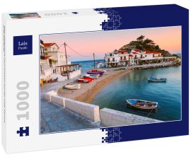 Lais Puzzle - Das malerische Dorf Kokkari auf der Insel Samos, Griechenland - 1.000 Teile