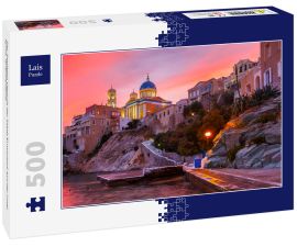 Lais Puzzle - Der Stadtteil Vaporia der Stadt Ermoupoli auf der Insel Syros, Griechenland - 500 Teile