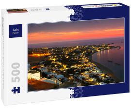 Lais Puzzle - Blick auf das Dorf Molos von Chora aus, Insel Skyros, Griechenland - 500 Teile
