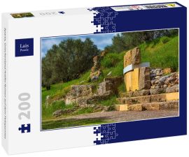 Lais Puzzle - Sparta, Griechenland Antike Ruinen auf dem Peloponnes - 200 Teile
