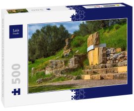 Lais Puzzle - Sparta, Griechenland Antike Ruinen auf dem Peloponnes - 500 Teile