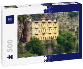 Lais Puzzle - Das Kloster von Prousos liegt in der Präfektur Evrytania und gilt als spirituelles Zentrum und Pilgerstätte der gesamten Region. Es ist in einer majestätischen Landschaft in einem steilen Felsengebiet erbaut. - 500 Teile