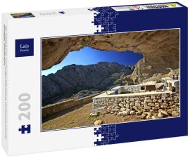 Lais Puzzle - Die "Höhlenkirche" von Panagia Kakaviotissa, Insel Lemnos (Limnos), Nordägäis, Griechenland - 200 Teile