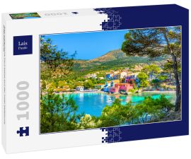 Lais Puzzle - Das malerische Dorf Assos auf der Insel Kefalonia, Griechenland - 1.000 Teile
