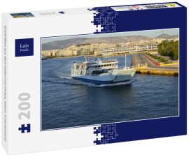 Lais Puzzle - Schiff fährt aus dem Hafen von Piräus, Athen, Griechenland - 200 Teile