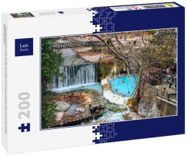 Lais Puzzle - Thermalbäder und heiße Quellen in Loutra Pozar bei Loutraki.Pella Mazedonien - 200 Teile