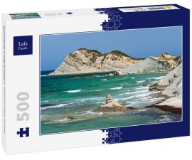 Lais Puzzle - Griechenland Insel Erikoussa, Ionische Inseln, Europa, Bezirk Korfu, Küste von Fiki - 500 Teile