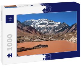Lais Puzzle - Bergpanorama des Aconcagua in Argentinien, Südamerika - 1.000 Teile