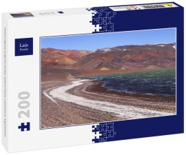 Lais Puzzle - Grüne Lagune (Laguna Verde), Vulkan Pissis, Catamarca, Argentinien - 200 Teile