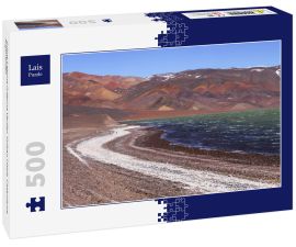 Lais Puzzle - Grüne Lagune (Laguna Verde), Vulkan Pissis, Catamarca, Argentinien - 500 Teile