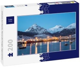 Lais Puzzle - Ushuaia bei Nacht, Tierra del Fuego, Argentinien - 200 Teile