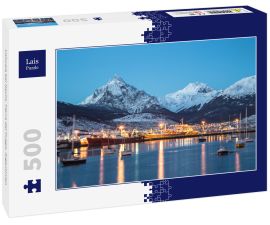 Lais Puzzle - Ushuaia bei Nacht, Tierra del Fuego, Argentinien - 500 Teile