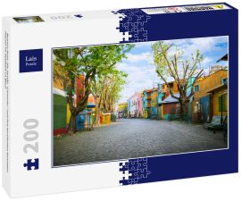 Lais Puzzle - Buenos Aires: Die Straße "Caminito" und ihre berühmten bemalten Häuser im Stadtteil La Boca - 200 Teile